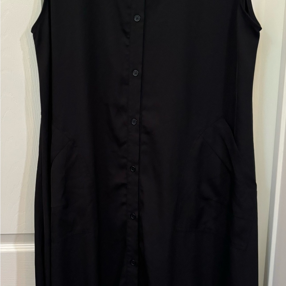 BLACK LONG DRESS ONE SIZE